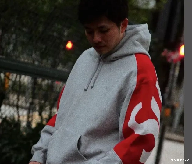 M Black HOODED Hoodie XL LOGO Big Back SWEATSHIRT L Grey S Sweatshirt LOGO BIG JACQUARD 1020